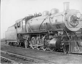 Northern Pacific steam locomotive 1507 at Seattle, Washington, circa 1925.