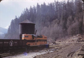 Great Northern Diesel Locomotive 609, Rockport, Washington, undated