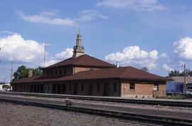 Montana Rail Link Depot at Helena, Montana, in 2003.