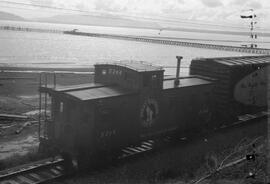 Great Northern Caboose X244, Bellingham, Washington, undated