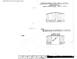 Burlington Northern Engineering Drawing, Al3C Building 20 Foot X 28 Foot  at Pasco, Washington, u...