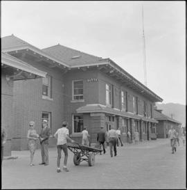 Northern Pacific station at Butte, Montana, in 1969.
