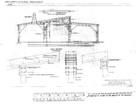 Spokane, Portland, and Seattle Railway Engineering Drawing, Roundhouse at Vancouver, Washington, ...