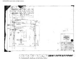 Great Northern Engineering Drawing, Diesel Repair Shop at Havre, Montana, 1972