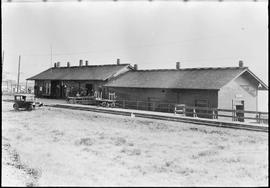 Northern Pacific station at Kalama, Washington, circa 1927.