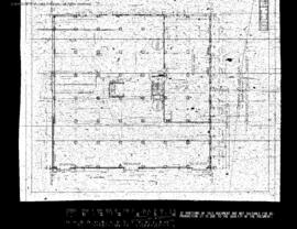 Northern Pacific Engineering Drawing, Powell-Sanders Warehouse at South Bend, Washington, 1915