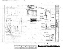 Amtrak Engineering Drawing, Amtrak Depot at Tacoma, Washington, 1983