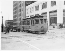 Seattle Municipal Railway cable car 49, Seattle, Washington, 1940