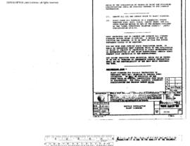 Burlington Northern Engineering Drawing, Wastewater Treatment Facility at Vancouver, Washington, ...