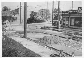 Seattle Municipal Railway Track, Seattle, Washington, circa 1925