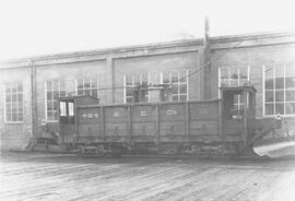 Seattle Electric Company Number 464 at the Georgetown carbarn, Seattle, Washington, circa 1912.