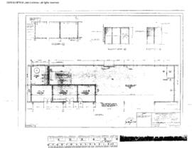 Great Northern Engineering Drawing, Car Shop at Interbay, Washington, 1970