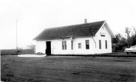 Great Northern Depot at Chokio, Minnesota, 1956 or later