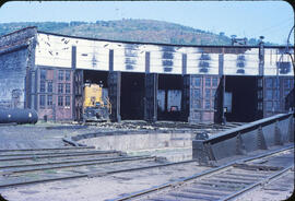 Northern Pacific Roundhouse at Duluth, Minnesota, 1961