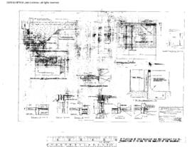 Spokane, Portland, and Seattle Railway Engineering Drawing, Section Tool House at Tualatin, Orego...