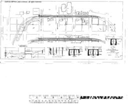 Northern Pacific Engineering Drawing, Subway Under 7th Streetat Olympia, Washington, 1911
