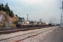 CSX Transportation diesel locomotive 5751 at Birmingham, Alabama on July 31, 1987.