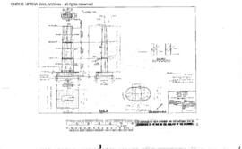 Spokane, Portland and Seattle Railway Engineering Drawing: Pier Details, Bridge E43.4 - Willamett...