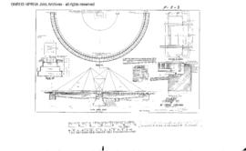 Spokane, Portland and Seattle Railway Engineering Drawing: Pit - 80 Foot Through Turntable, Turnt...