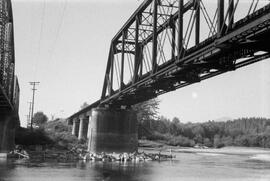 Northern Pacific Bridge 61.1, Arlington, Washington, undated