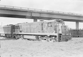 Northern Pacific diesel locomotive number 2506 at Auburn, Washington, in 1968.