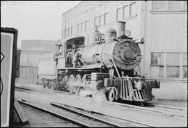 Pacific Coast Railroad steam locomotive number 15 at Seattle, Washington, circa 1930.