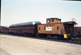 National Railway Supply (NRS) Corporation passenger car 503 at Hinkle, Oregon on August 06, 1986.