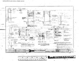 Amtrak Engineering Drawing, Amtrak Depot at Tacoma, Washington, 1981