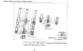 Northern Pacific Engineering Drawing: Existing Bents - Over Pier, Bridge 36 - Clark Fork River, W...