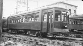 Seattle & Rainier Valley Railway Car 202 in Seattle, Washington, 1937