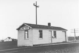 Great Northern Depot at Long Tree, North Dakota, 1968