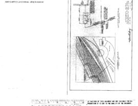 Great Northern Engineering Drawing, Unnamed Structure at Interbay, Washington, 1969