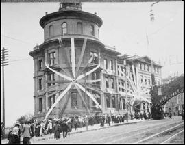 Northern Pacific General Office Building  at Tacoma, Washington, circa 1900.