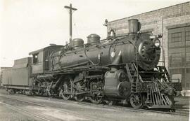 Great Northern Railway steam locomotive 1451 at Seattle, Washington in 1941.