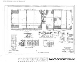 Great Northern Engineering Drawing, Store and Oil House at Interbay, Washington, 1930