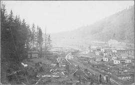 Northern Pacific town in Bayne, Washington, circa 1905.