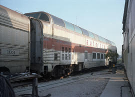 American Rail Tours passenger car 540 at Pompano Beach, Florida on July 28, 1987.