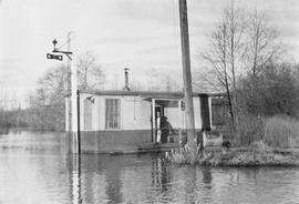 Northern Pacific station at Lowell, Washington, circa 1959.