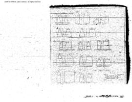 Great Northern Engineering Drawing, Engine House at South Klamath, Oregon, 1932