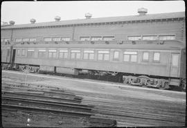 Chicago, Milwaukee, St. Paul & Pacific Railroad Company passenger car number Moravia at Tacom...