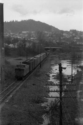 Milwaukee Road Freight Train, Bellingham, Washington, undated