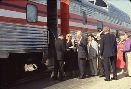 Spirit of Washington Dinner Train at Renton, Washington, circa 1993.