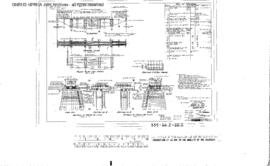 Great Northern Engineering Drawing: General Plan, Big Muddy Creek, West of Midby, Montana, 1951