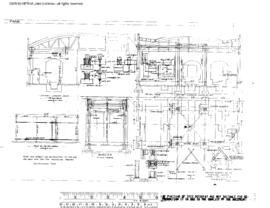 Spokane, Portland, and Seattle Railway Engineering Drawing, Oregon Electric Railway Main Shop at ...