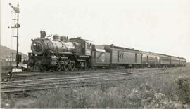 Great Northern Railway steam locomotive 1483 at Interbay, Washington, undated.