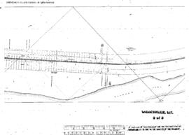 Plat Map of Northern Pacific Facilities at Weeksville, Montana, 1974