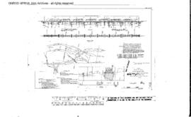 Camas Prairie Railroad Engineering Drawing: General Plan/Map/Profile, Bridge 126 - Clearwater Riv...
