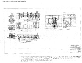 Spokane, Portland, and Seattle Railway Engineering Drawing, Roundhouse at Vancouver, Washington, ...