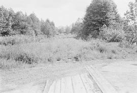 Burlington Northern track at Kanaskat, Washington, in 1975.