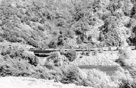 Western Pacific Railroad diesel locomotive 3071 at "Bump Cumpston", California on Augus...